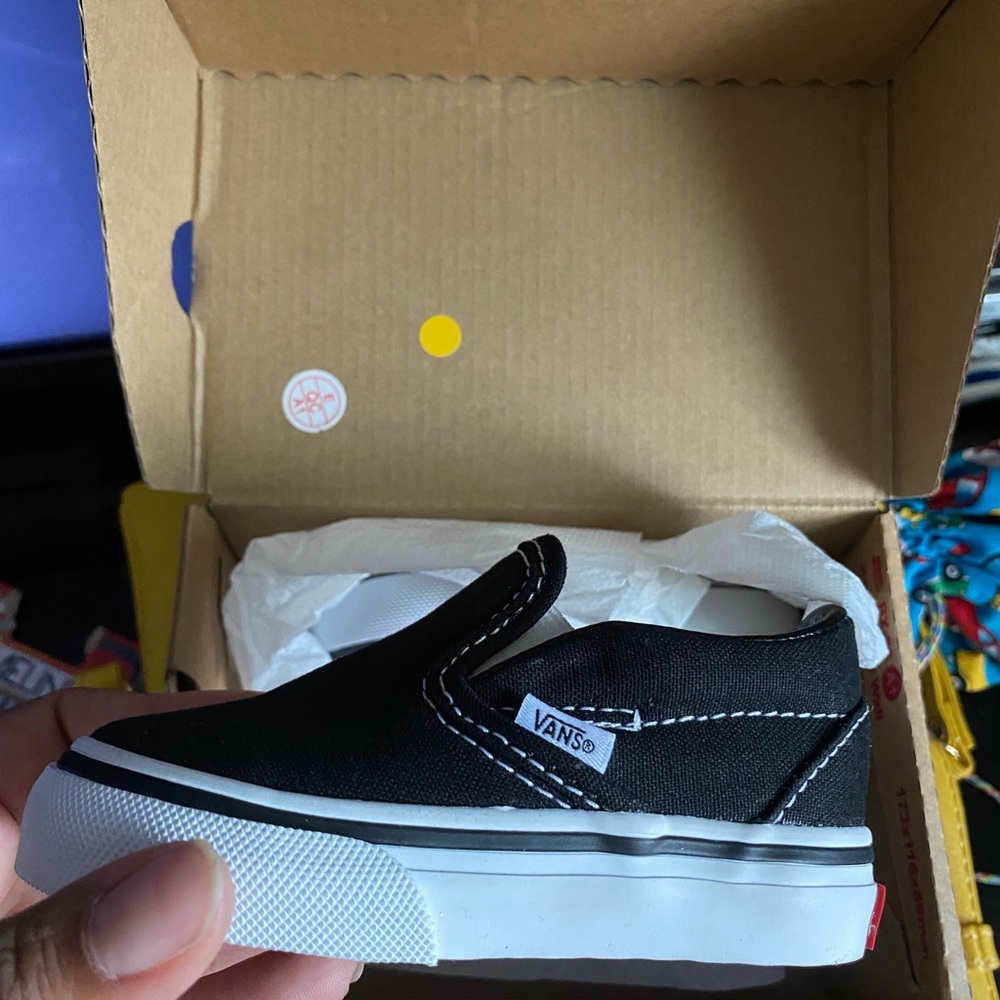 Baby brand new slip on vans